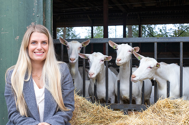 Jadis op de geitenboerderij