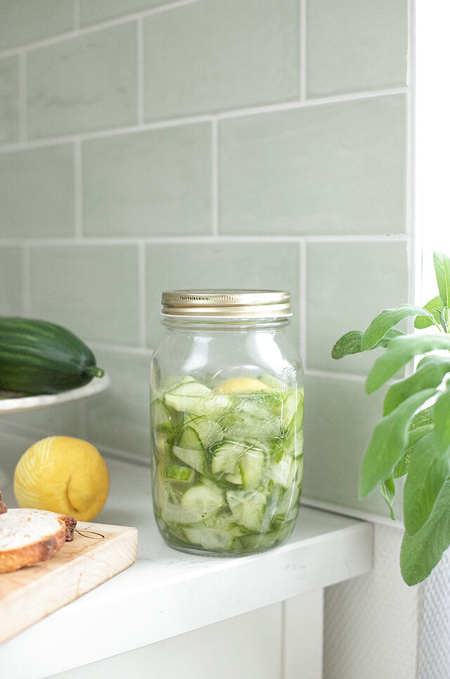 groente pickles met komkommer