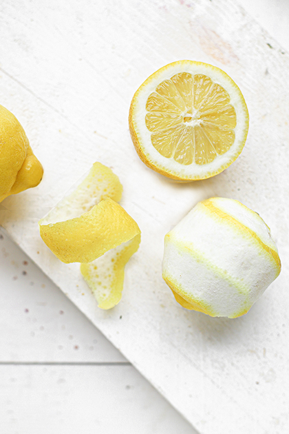 limoncello maken met biologische citroen