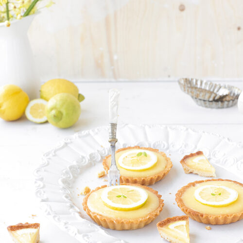 Citroen Tartelettes uit The Lemon Kitchen Kookboek