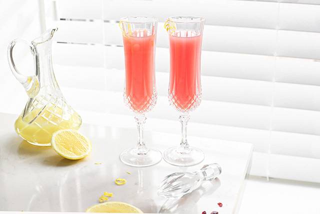 Cranberry limoncello cocktail