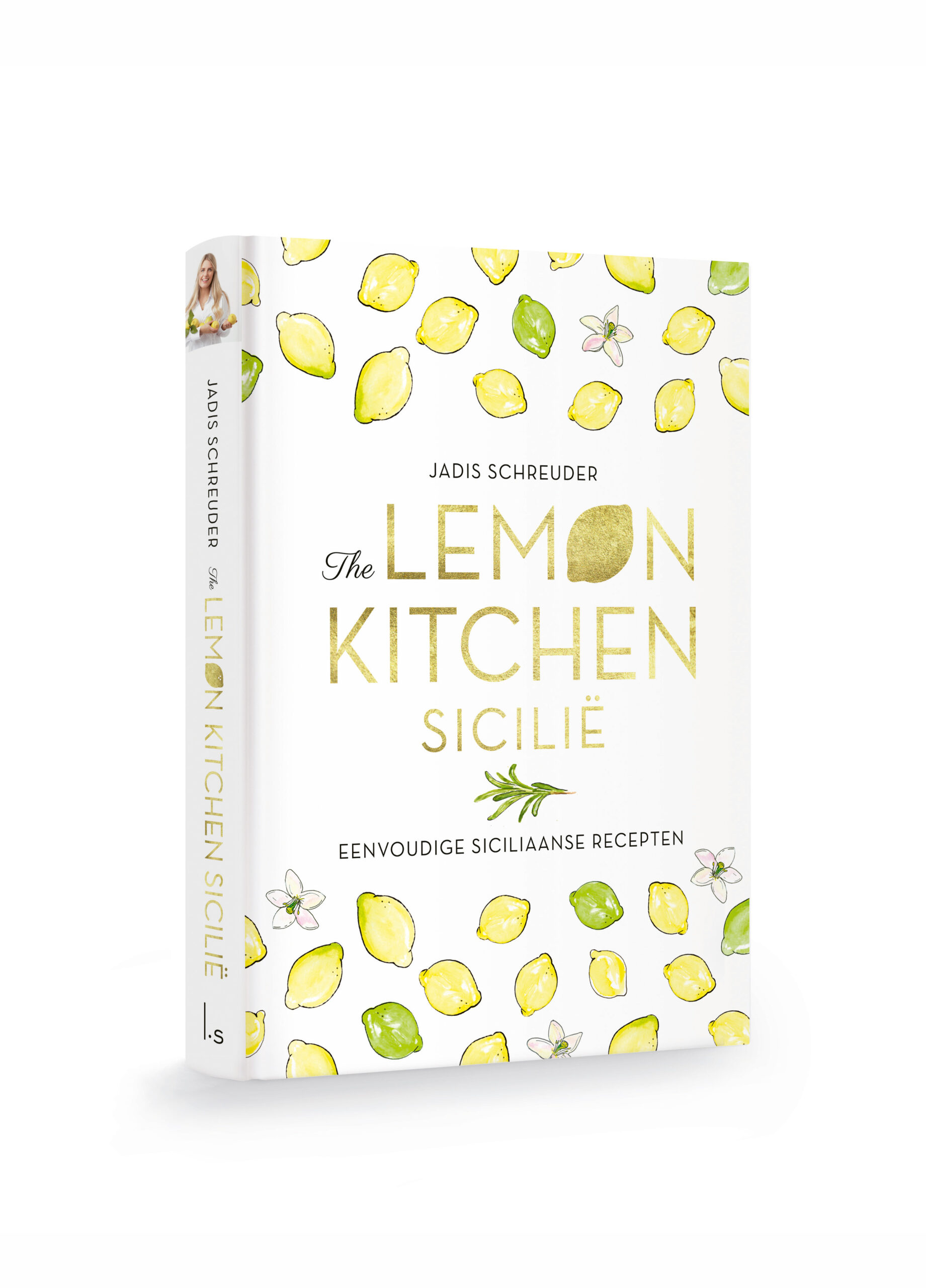The Lemon Kitchen Sicilië kookboek met gehaakte boekenlegger (gesigneerd)