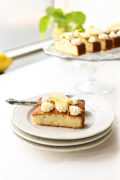 Citroen cake met mascarpone 'The Lemon Kitchen