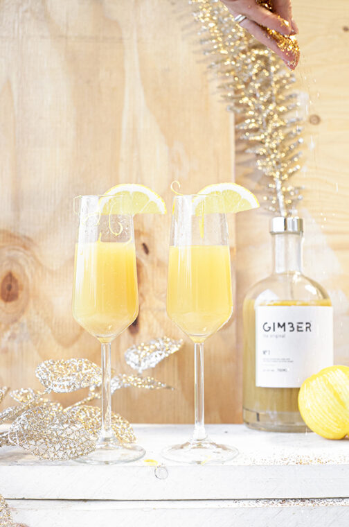 Citroen cocktail met Gember